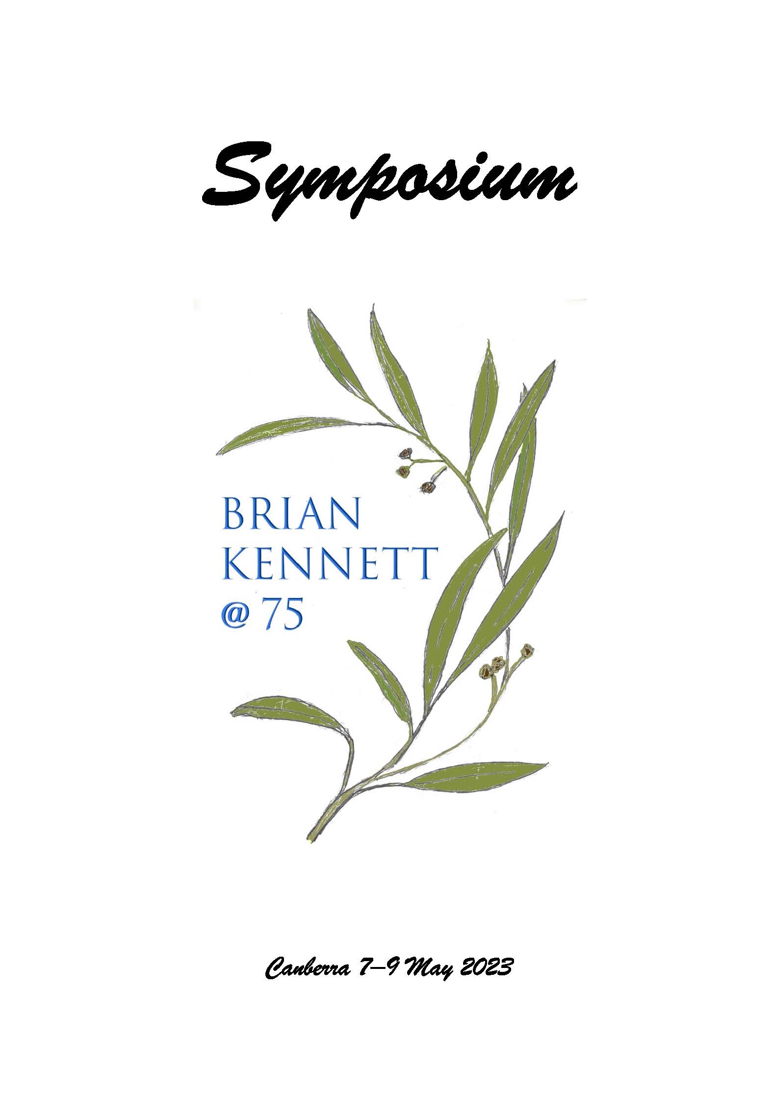Symposium front page