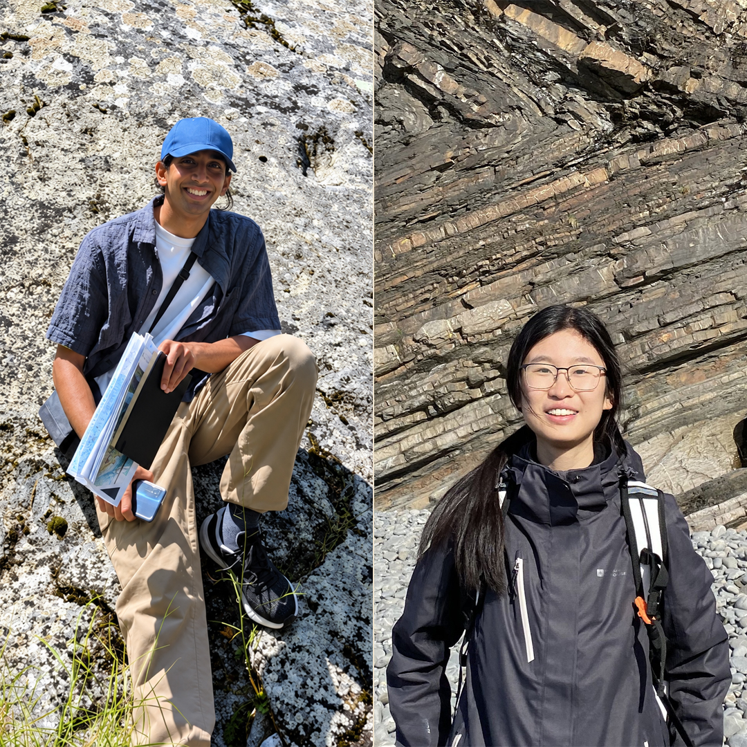 PhD candidates Devapriyan and Jiarui Sheng